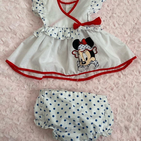 Vintage Disney Minnie Mouse 2 Piece Set